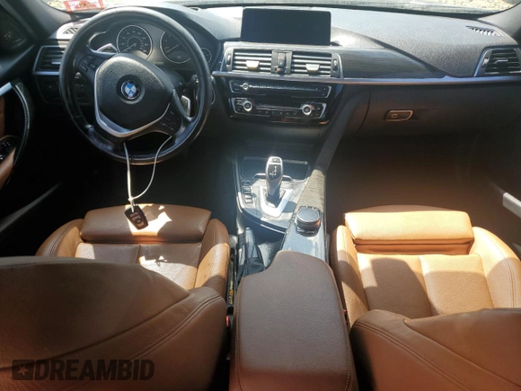 2017 BMW 3 Series 340i xDrive with VIN WBA8B7G35HNU37753, listed as a Copart auction lot 63533815 with 120,147 mi miles and Salvage title. Bid and sale history available at DreamBid. Image 8.