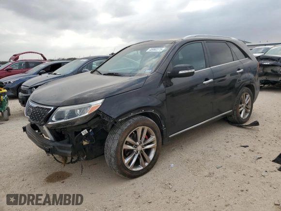 2015 Kia Sorento SX with VIN 5XYKW4A79FG634727, listed as a Copart auction lot 45992275 with 131,375 mi miles and Clean Title. Bid and sale history available at carsss.com. Image 1.