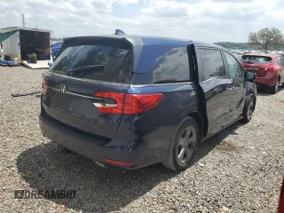 2021 Honda Odyssey EX z VIN 5FNRL6H5XMB037355, wystawiony jako Copart lot #55400995 z przebiegiem 57 964 mil mil oraz Szkoda całkowita • Salvage title. Historia ofert i sprzedaży dostępna na DreamBid. Obrazek 3.