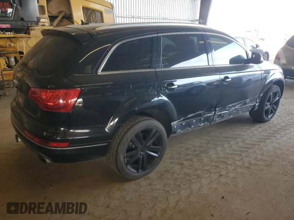 2013 Audi Q7 3.0T Premium Plus with VIN WA1LGAFE4DD003686, listed as a Copart auction lot 46937115 with 137,905 mi miles and Salvage Title. Bid and sale history available at carsss.com. Image 3.