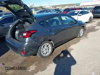 2024 Subaru Impreza with VIN JF1GUABC8R8342039, listed as a IAAI auction lot 40901942 with 21,245 mi miles. Bid and sale history available at carsss.com. Image 4.