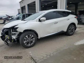 2017 Nissan Murano SL z VIN 5N1AZ2MHXHN199624, wystawiony jako Copart lot #54608845 z przebiegiem 91 893 mil mil oraz Szkoda całkowita • Salvage title. Historia ofert i sprzedaży dostępna na DreamBid. Obrazek 1.