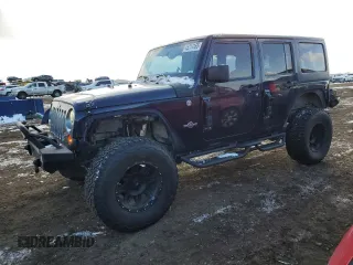 2013 Jeep Wrangler Unlimited Freedom z VIN 1C4BJWDG4DL586397, wystawiony jako Copart lot #45214165 z przebiegiem 103 524 mil mil oraz Szkoda całkowita • Salvage title. Historia ofert i sprzedaży dostępna na DreamBid. Obrazek 1.