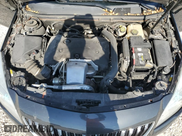 2016 Buick Regal GS with VIN 2G4GU5GX9G9108678, listed as a Copart auction lot 80263184 with 124,256 mi miles and Salvage Title. Bid and sale history available at carsss.com. Image 11.