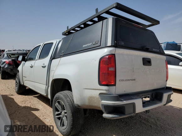 2022 Chevrolet Colorado 2WD Work Truck with VIN 1GCGSBEA4N1312877, listed as a Copart auction lot 87081854 with Not provided miles and Salvage title. Bid and sale history available at DreamBid. Image 2.