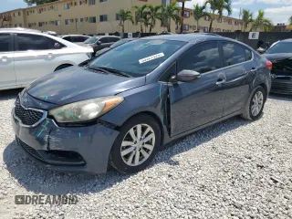 2015 Kia Forte EX with VIN KNAFX4A86F5282896, listed as a Copart auction lot 53327525 with 110,739 mi miles and Salvage Title. Bid and sale history available at carsss.com. Image 1.