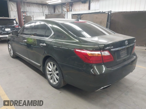 2010 Lexus LS 460 with VIN JTHBL5EF2A5092130, listed as a IAAI auction lot 41881304 with 197,276 mi miles and . Bid and sale history available at DreamBid. Image 3.