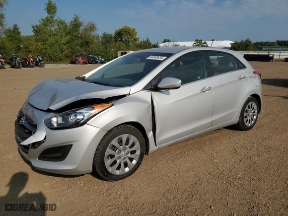 2017 Hyundai Elantra GT with VIN KMHD35LH9HU376476, listed as a Copart auction lot 68649434 with 68,902 mi miles and Salvage Title. Bid and sale history available at carsss.com. Image 1.