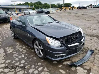 2015 Mercedes-Benz SLK-Class SLK 350 with VIN WDDPK5HA4FF096553, listed as a Copart auction lot 62951933 with 102,205 mi miles. Bid and sale history available at carsss.com. Image 11.