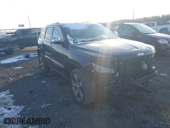 2014 Jeep Grand Cherokee Limited with VIN 1C4RJEBT0EC513098, listed as a IAAI auction lot 41324750 with 213,306 mi miles and . Bid and sale history available at DreamBid. Image 1.