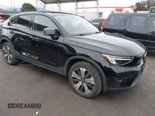 2023 Volvo C40 Recharge Pure Electric Plus with VIN YV4ED3GL8P2054475, listed as a IAAI auction lot 41773276 with 29,835 mi miles. Bid and sale history available at carsss.com. Image 1.