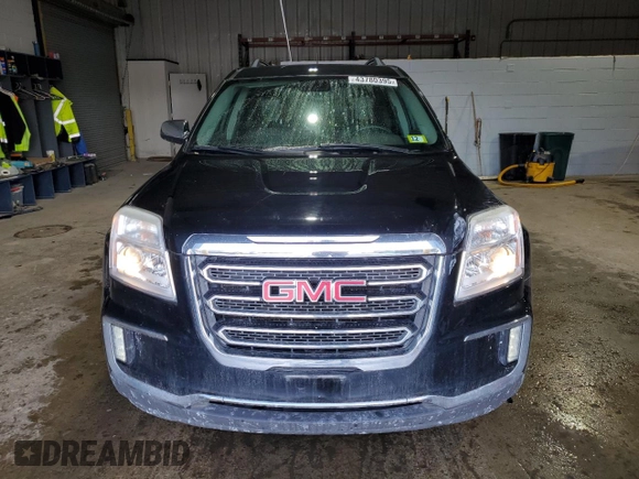 2017 GMC Terrain SLT with VIN 2GKFLUEK4H6310694, listed as a Copart auction lot 46042645 with 106,840 mi miles and Salvage Title. Bid and sale history available at DreamBid. Image 5.