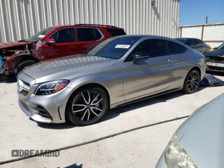 2020 Mercedes-Benz C 43 AMG z VIN W1KWJ6EB7LF991418, wystawiony jako Copart lot #43448475 z przebiegiem 26 350 mil mil oraz Szkoda całkowita • Salvage title. Historia ofert i sprzedaży dostępna na DreamBid. Obrazek 1.