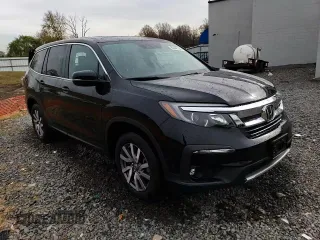 2022 Honda Pilot EX-L with VIN 5FNYF6H55NB035484, listed as a Copart auction lot 80648114 with 50,636 mi miles and Salvage Title. Bid and sale history available at carsss.com. Image 14.