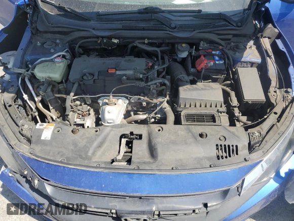 2017 Honda Civic LX with VIN 19XFC2F57HE222022, listed as a Copart auction lot 59983835 with 129,119 mi miles and Salvage title. Bid and sale history available at DreamBid. Image 11.