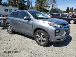 2021 Mitsubishi Outlander Sport SE with VIN JA4APVAU0MU015802, listed as a Copart auction lot 52929175 with 86,576 mi miles and Salvage Title. Bid and sale history available at carsss.com. Image 4.