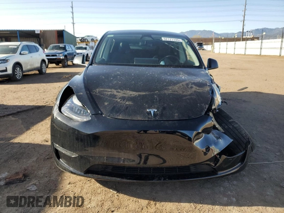 2023 Tesla Model Y Performance with VIN 7SAYGDEF3PF847225, listed as a Copart auction lot 52171135 with 29,724 mi miles and Salvage Title. Bid and sale history available at DreamBid. Image 5.