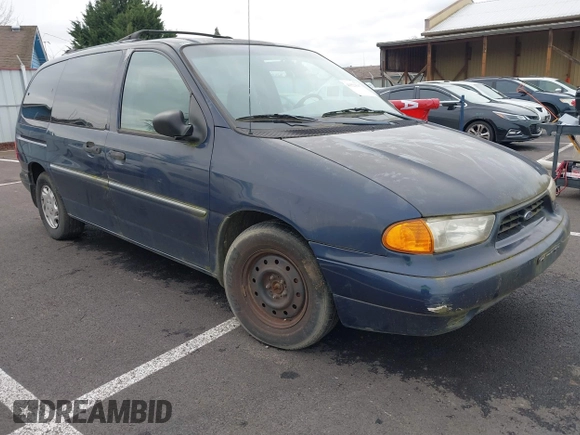 1998 Ford Windstar Wagon LX with VIN 2FMZA514XWBD76243, listed as a IAAI auction lot 41523697 with 191,525 mi miles. Bid and sale history available at carsss.com. Image 1.