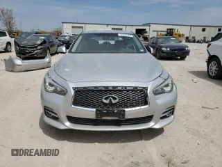2017 Infiniti Q50 Signature Edition z VIN JN1EV7AR0HM830515, wystawiony jako Copart lot #53435825 z przebiegiem 66 994 mil mil oraz Szkoda całkowita • Salvage title. Historia ofert i sprzedaży dostępna na DreamBid. Obrazek 5.
