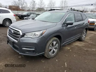 2021 Subaru Ascent Premium with VIN 4S4WMAFD0M3440542, listed as a Copart auction lot 47393685 with 43,272 mi miles and Salvage Title. Bid and sale history available at carsss.com. Image 1.