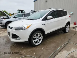 2013 Ford Escape Titanium z VIN 1FMCU0J98DUD76289, wystawiony jako Copart lot #62125675 z przebiegiem 155 823 mil mil oraz Nie do naprawy • Non repairable. Historia ofert i sprzedaży dostępna na DreamBid. Obrazek 1.