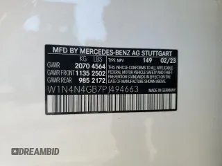 2023 Mercedes-Benz GLA 250 z VIN W1N4N4GB7PJ494663, wystawiony jako Copart lot #45986015 z przebiegiem 30 825 mil mil oraz Szkody całkowita. Historia ofert i sprzedaży dostępna na DreamBid. Obrazek 13.
