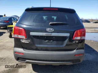 2013 Kia Sorento EX with VIN 5XYKUDA24DG393585, listed as a Copart auction lot 50001715 with 156,568 mi miles and Salvage Title. Bid and sale history available at carsss.com. Image 6.