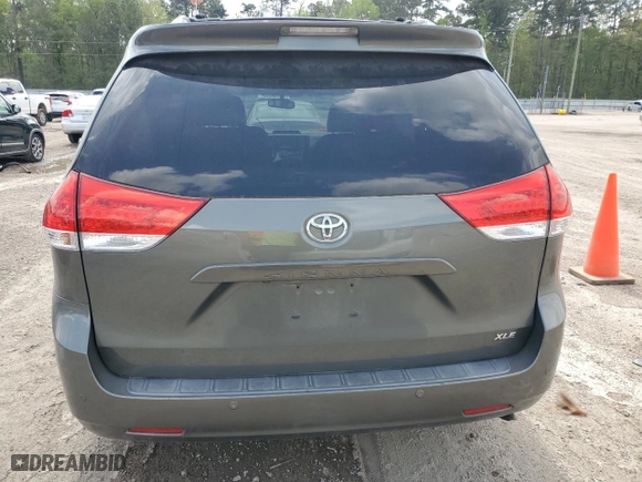 2012 Toyota Sienna XLE AAS with VIN 5TDYK3DC8CS234424, listed as a Copart auction lot 50589165 with 144,507 mi miles and Salvage Title. Bid and sale history available at carsss.com. Image 6.