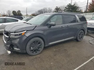 2023 Kia Carnival SX with VIN KNDNE5H30P6199254, listed as a Copart auction lot 78576974 with 36,167 mi miles and Salvage Title. Bid and sale history available at carsss.com. Image 1.