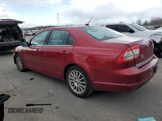 2009 Mercury Milan Premier with VIN 3MEHM08Z69R609471, listed as a Copart auction lot 47154104 with 75,649 mi miles and Salvage Title. Bid and sale history available at carsss.com. Image 2.
