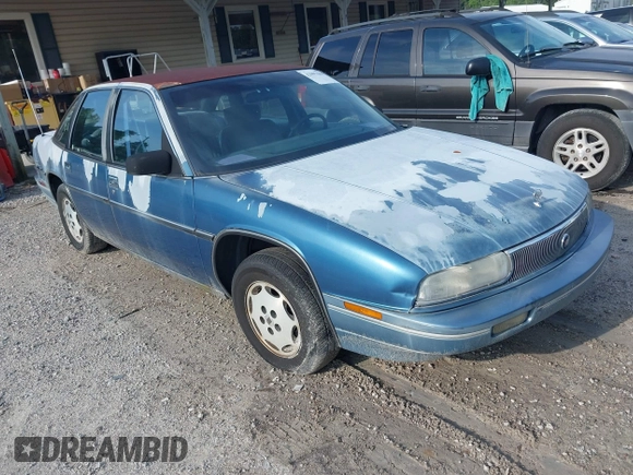 1991 Buick Regal with VIN 2G4WB54T3M1413316, listed as a IAAI auction lot 42097069 with 54,911 mi miles and . Bid and sale history available at DreamBid. Image 1.