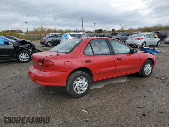 1999 Chevrolet Cavalier LS with VIN 1G1JF524XX7132872, listed as a Copart auction lot 78981014 with 0 mi miles and Salvage Title. Bid and sale history available at carsss.com. Image 3.