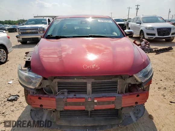 2013 Ford Taurus Limited with VIN 1FAHP2F82DG229404, listed as a Copart auction lot 57982925 with 75,355 mi miles and Salvage title. Bid and sale history available at DreamBid. Image 5.