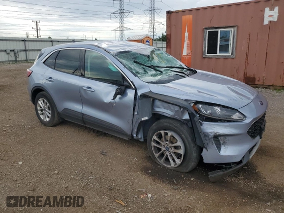 2022 Ford Escape SE with VIN 1FMCU0G68NUC01894, listed as a Copart auction lot 62174145 with Not provided miles and Salvage title. Bid and sale history available at DreamBid. Image 4.