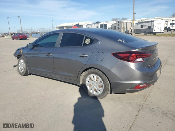 2020 Hyundai Elantra SE with VIN 5NPD74LF8LH501830, listed as a Copart auction lot 46888895 with 79,177 mi miles and Salvage Title. Bid and sale history available at carsss.com. Image 2.