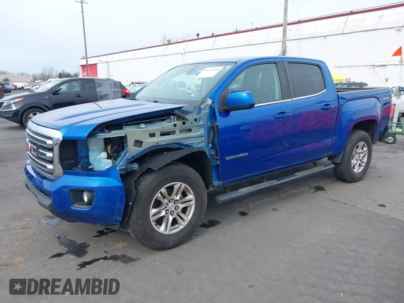 2019 GMC Canyon 4WD SLE with VIN 1GTG6CEN6K1304918, listed as a IAAI auction lot 41624468 with 102,579 mi miles. Bid and sale history available at carsss.com. Image 18.