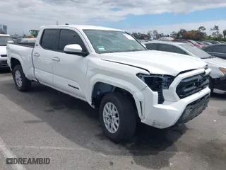 2024 Toyota Tacoma 4WD SR5 with VIN 3TYLB5JN4RT009863, listed as a IAAI auction lot 42054379 with 8,360 mi miles. Bid and sale history available at carsss.com. Image 1.