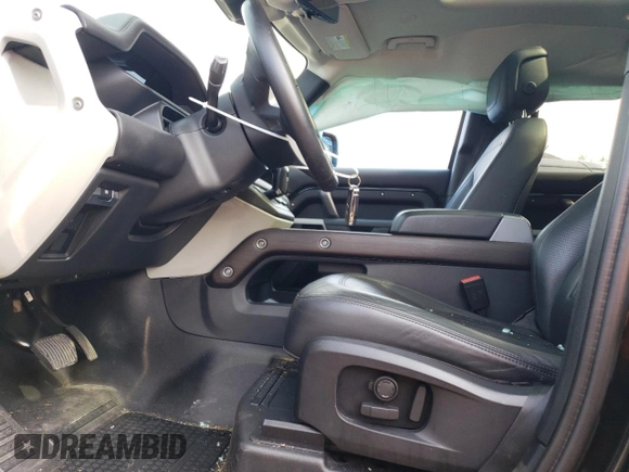 2020 Land Rover Defender HSE with VIN SALE9EEU8L2014797, listed as a Copart auction lot 60465465 with 43,427 mi miles and Salvage title. Bid and sale history available at DreamBid. Image 7.