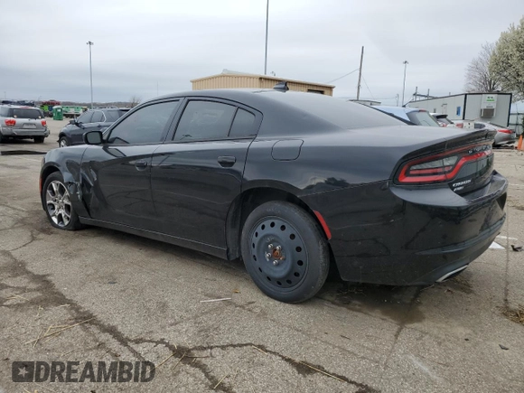 2015 Dodge Charger SXT with VIN 2C3CDXJG3FH919988, listed as a Copart auction lot 49340374 with 99,200 mi miles and Salvage title. Bid and sale history available at DreamBid. Image 2.