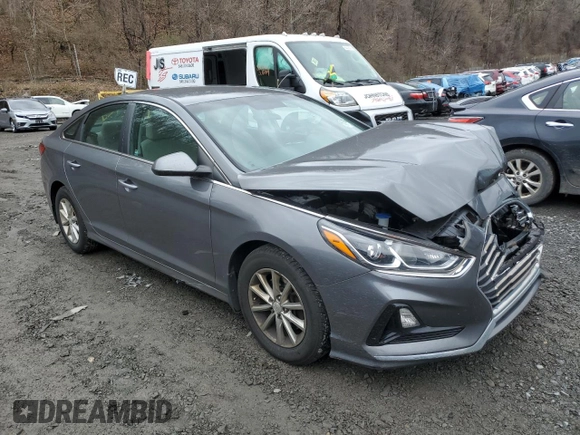 2019 Hyundai Sonata SE with VIN 5NPE24AF8KH798473, listed as a Copart auction lot 52604655 with 73,299 mi miles and Salvage Title. Bid and sale history available at DreamBid. Image 4.
