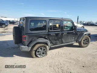 2021 Jeep Wrangler Unlimited Willys with VIN 1C4HJXDM8MW530712, listed as a Copart auction lot 54873175 with 54,598 mi miles and Salvage Title. Bid and sale history available at DreamBid. Image 3.