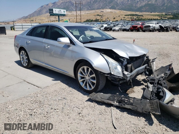 2016 Cadillac XTS Luxury Collection with VIN 2G61N5S35G9197325, listed as a Copart auction lot 55613225 with 131,404 mi miles and Salvage title. Bid and sale history available at DreamBid. Image 4.