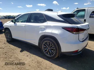 2021 Lexus RX with VIN 2T2YGMDA8MC070118, listed as a Copart auction lot 61523344 with 22,803 mi miles and Salvage Title. Bid and sale history available at carsss.com. Image 2.