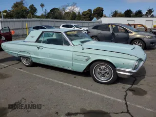 1965 Ford Thunderbird with VIN 5Y83Z172882, listed as a Copart auction lot 51023445 with 97,749 mi miles and Clean Title. Bid and sale history available at DreamBid. Image 4.