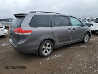 2011 Toyota Sienna with VIN 5TDZK3DC9BS108091, listed as a Copart auction lot 49172735 with 398,819 mi miles and Salvage Title. Bid and sale history available at carsss.com. Image 3.