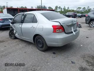 2008 Toyota Yaris with VIN JTDBT923881283264, listed as a IAAI auction lot 41622435 with 174,689 mi miles. Bid and sale history available at carsss.com. Image 3.
