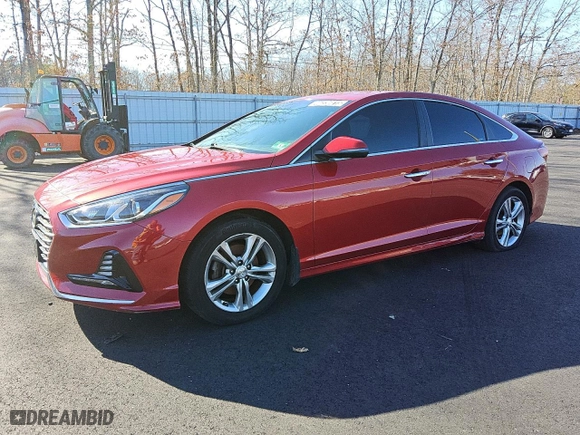 2018 Hyundai Sonata SEL with VIN 5NPE34AF0JH651544, listed as a Copart auction lot 46236015 with 44,073 mi miles and Clean Title. Bid and sale history available at carsss.com. Image 1.