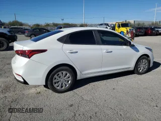 2018 Hyundai Accent SEL with VIN 3KPC24A30JE032852, listed as a Copart auction lot 82771884 with 65,748 mi miles and Salvage Title. Bid and sale history available at carsss.com. Image 3.