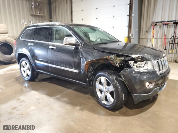 2012 Jeep Grand Cherokee Limited with VIN 1C4RJFBG3CC182295, listed as a Copart auction lot 87703345 with 142,773 mi miles and Salvage Title. Bid and sale history available at carsss.com. Image 4.