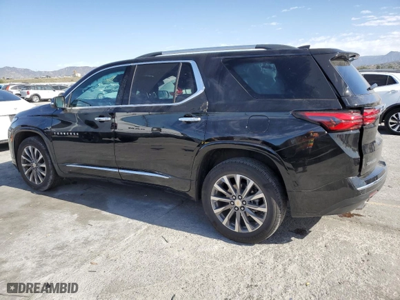 2023 Chevrolet Traverse Premier with VIN 1GNERKKW0PJ209114, listed as a Copart auction lot 47020465 with 15,352 mi miles and Salvage Title. Bid and sale history available at carsss.com. Image 2.